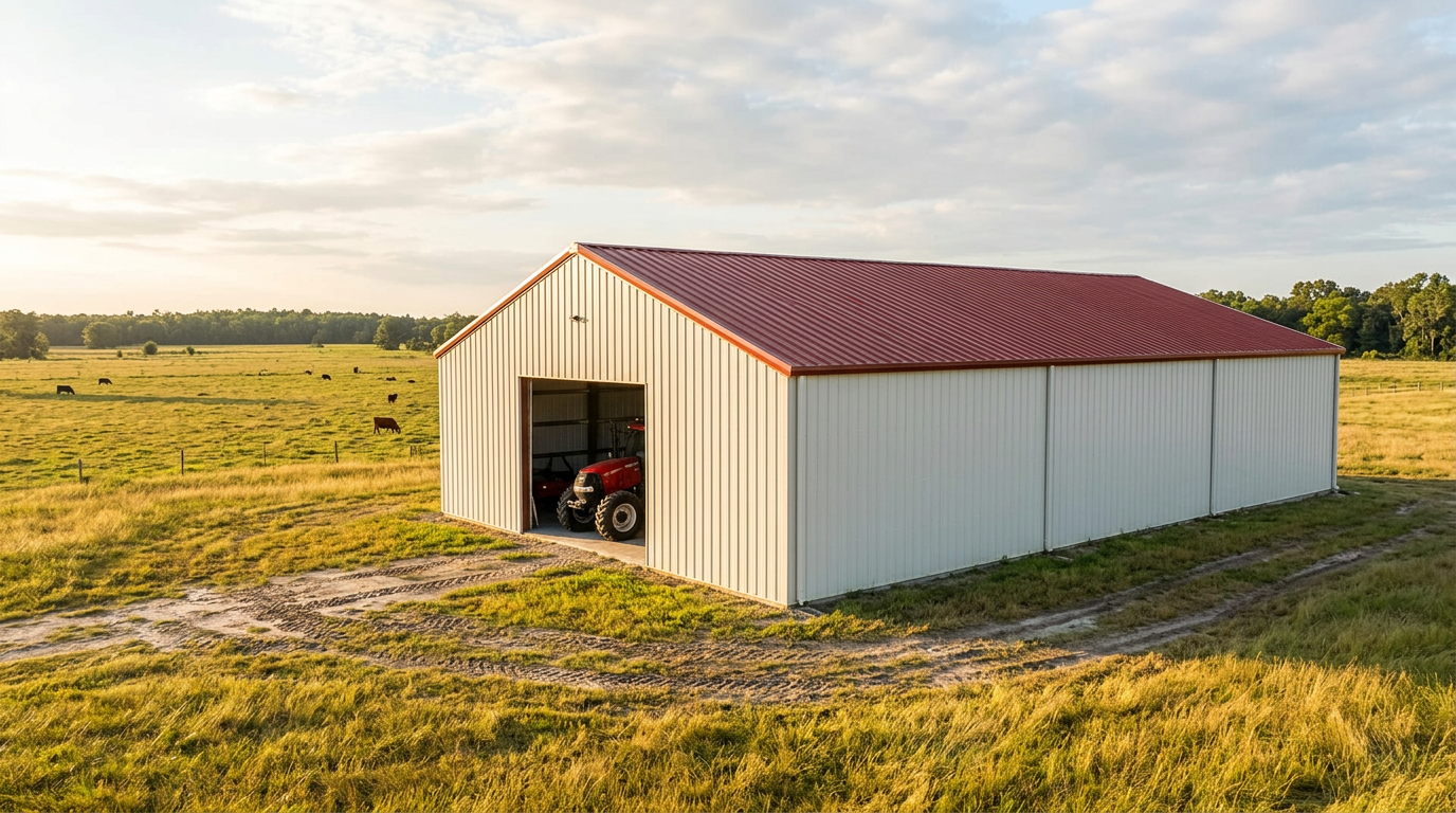 Farm Storage Buildings: Why Agricultural Steel Buildings Outperform Wood and Pole Barns
