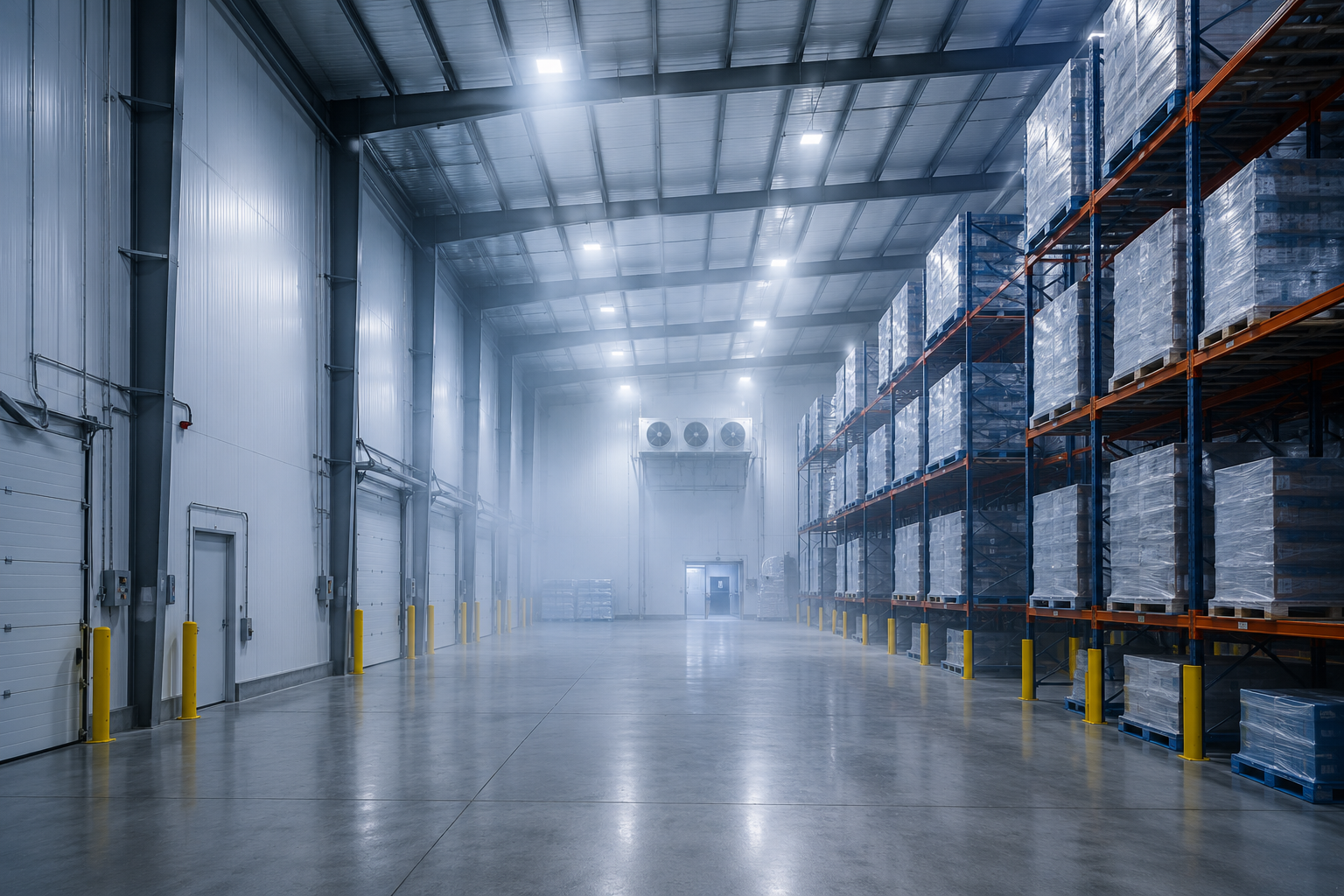 Cold Storage Facility Design: Insulation, Refrigeration, and Loading