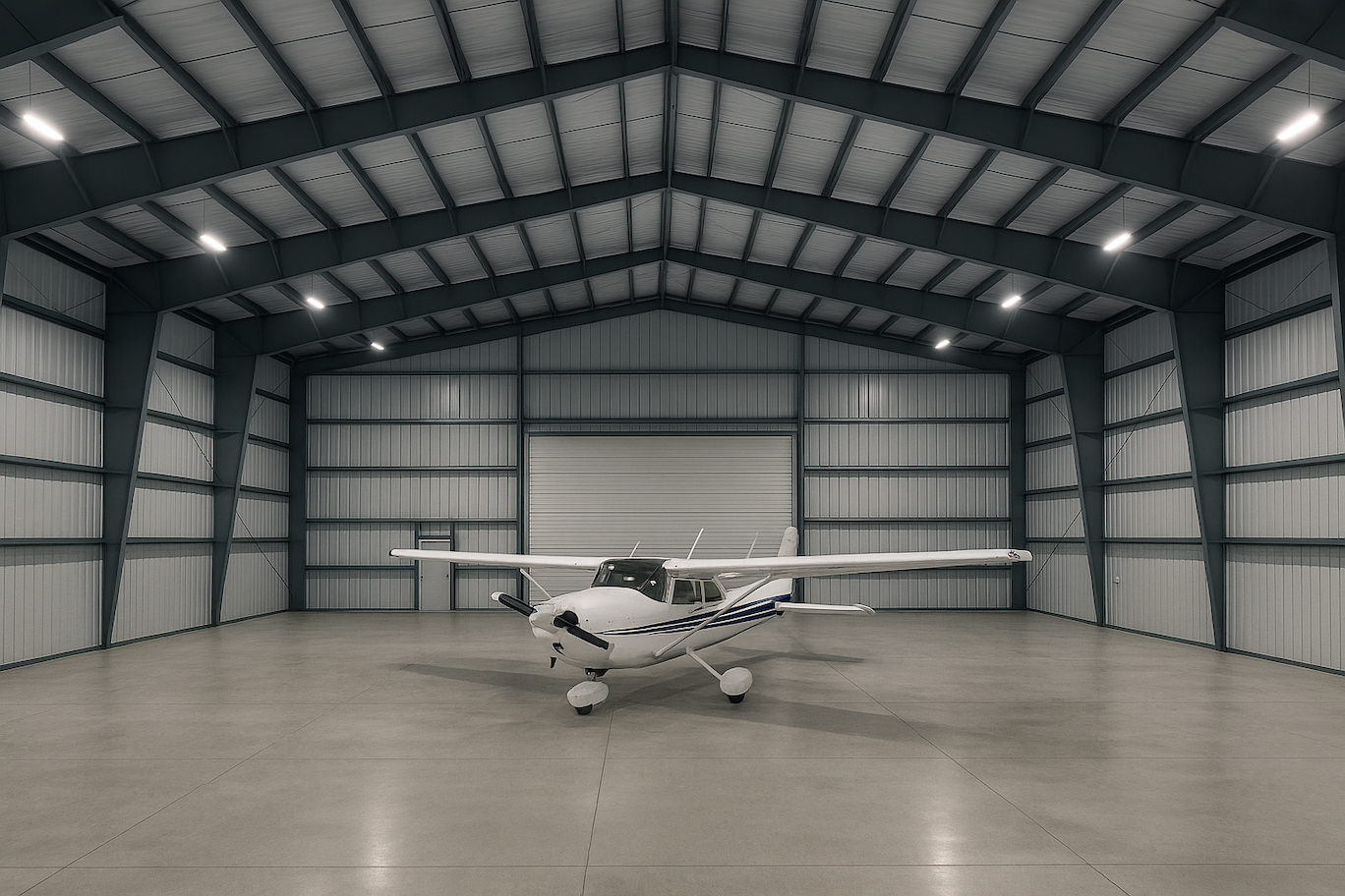 Aircraft Hangar Design: Span, Doors, and Clearance