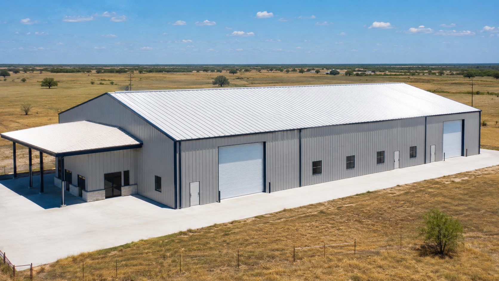 Texas Heat and Steel Buildings: Insulation, Ventilation, and Roof Color