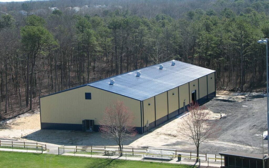 Manchester Metal Building Training Facility in Manchester, NJ - MBMI Metal Buildings